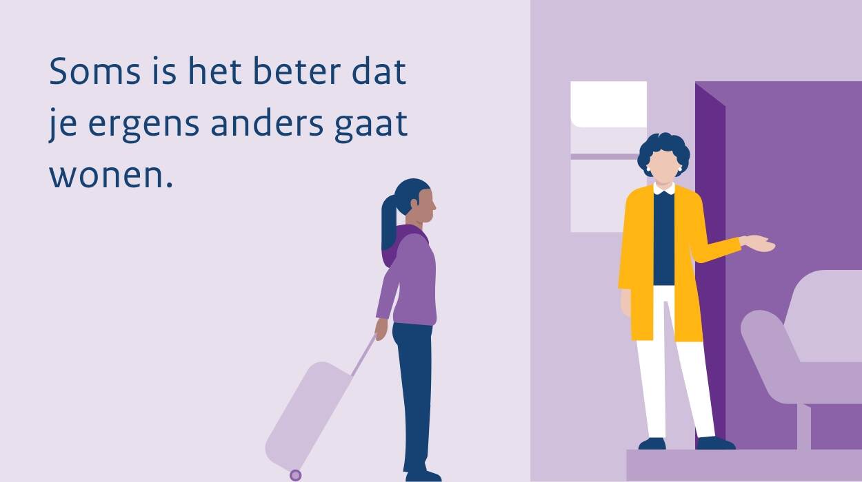 Soms is het beter dat je ergens anders gaat wonen